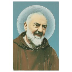 Postcard 15 x 10 cm St Pio...