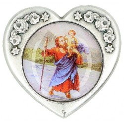 Médaille aimantée Coeur...
