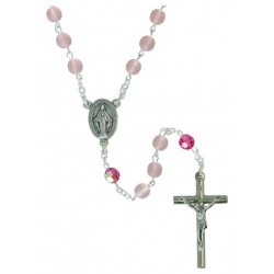 Rosary glass White