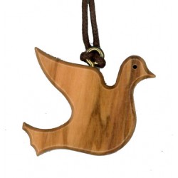 Colombe s/cordon 28 mm Bois...