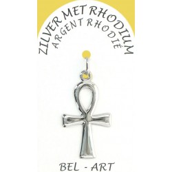 Rhodium Silver Cross  27 X...