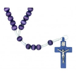 Rosary rope  Wood violet