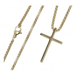 Croix en acier 30 mm + chaine