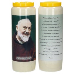 9 days candle / white / St....
