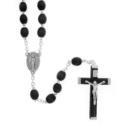 Rosary   Black Wood