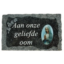 Plate of cemeteries Aan...