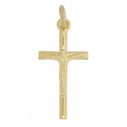 Croix 25 mm Métal doré