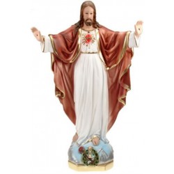 Statue 30 cm - Sacré Coeur...