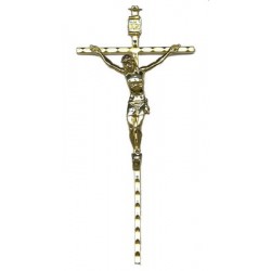 Wall Cross  15 cm  Golden...