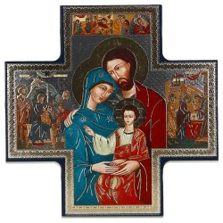 Icône 15 X 15 cm  Croix -...