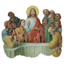 car magnet plate  Last Supper