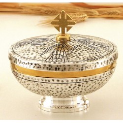 Ciboire H  12 cm diam Ouv....