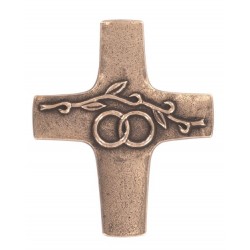 Cross Bronze Wall 11 Cm...