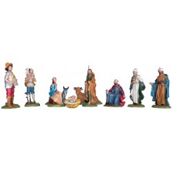 Nativity set of 10 pieces...