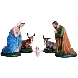 Crèche de Noël en résine...