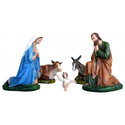 Crèche de Noël en résine...