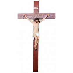 Croix murale 80 x 43 cm en...