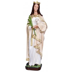 Statue Ste Agnes 60 cm en...