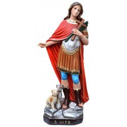 Statue Saint Vith 60 cm en...