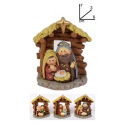 Heilige Familie (6 x 3 x 7cm)