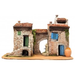 Décor pour santons de...