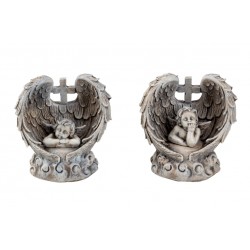 Angel in wings with cross...