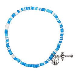 Armband op elastiek met...