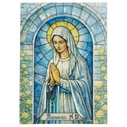 Our Lady of Banneux glass...