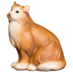 Chat : crèche de Noël en...